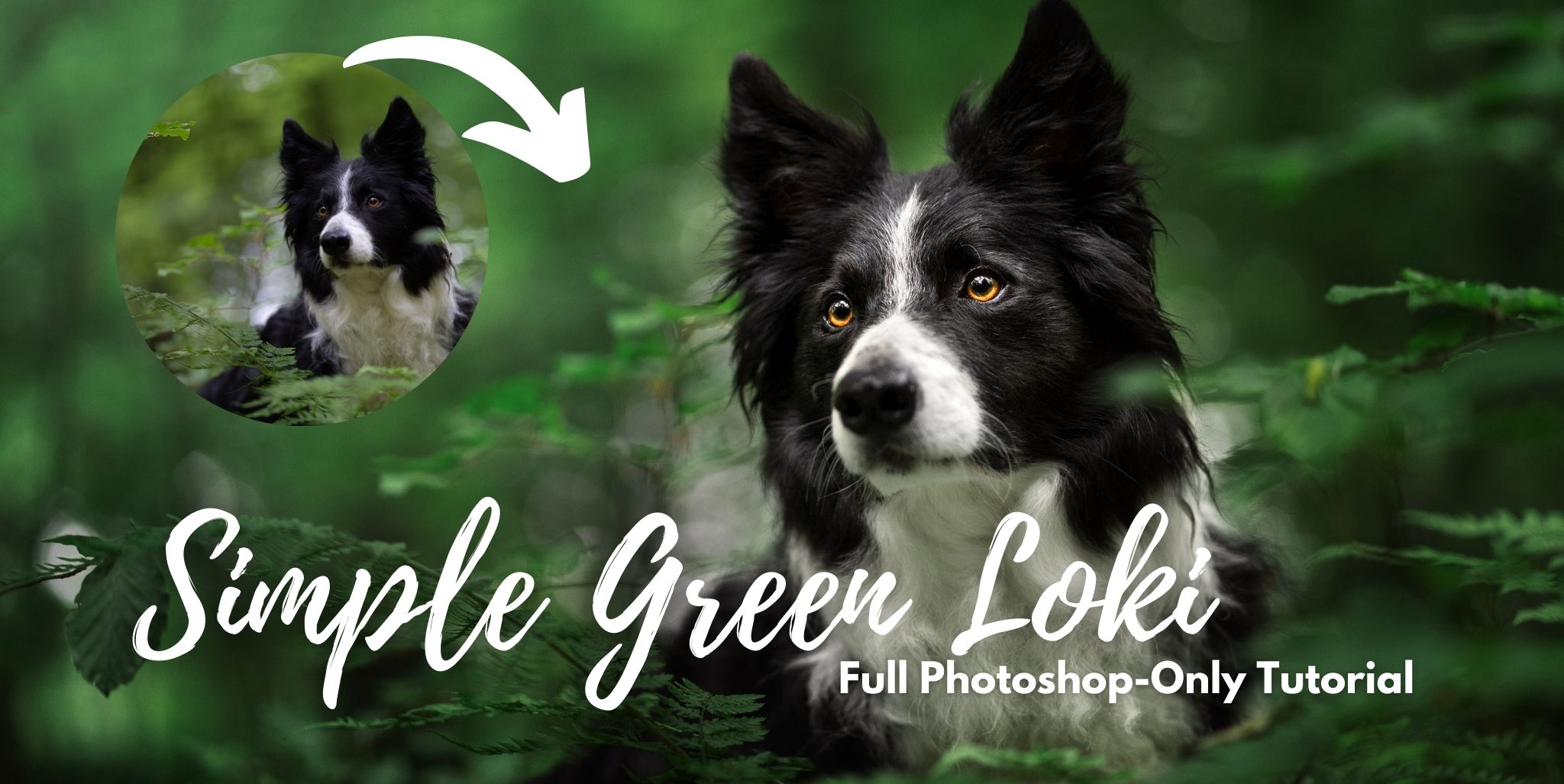 Simple Green Loki: Full Photoshop-Only Tutorial