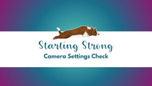 Starting Strong 1: Camera Settings Check